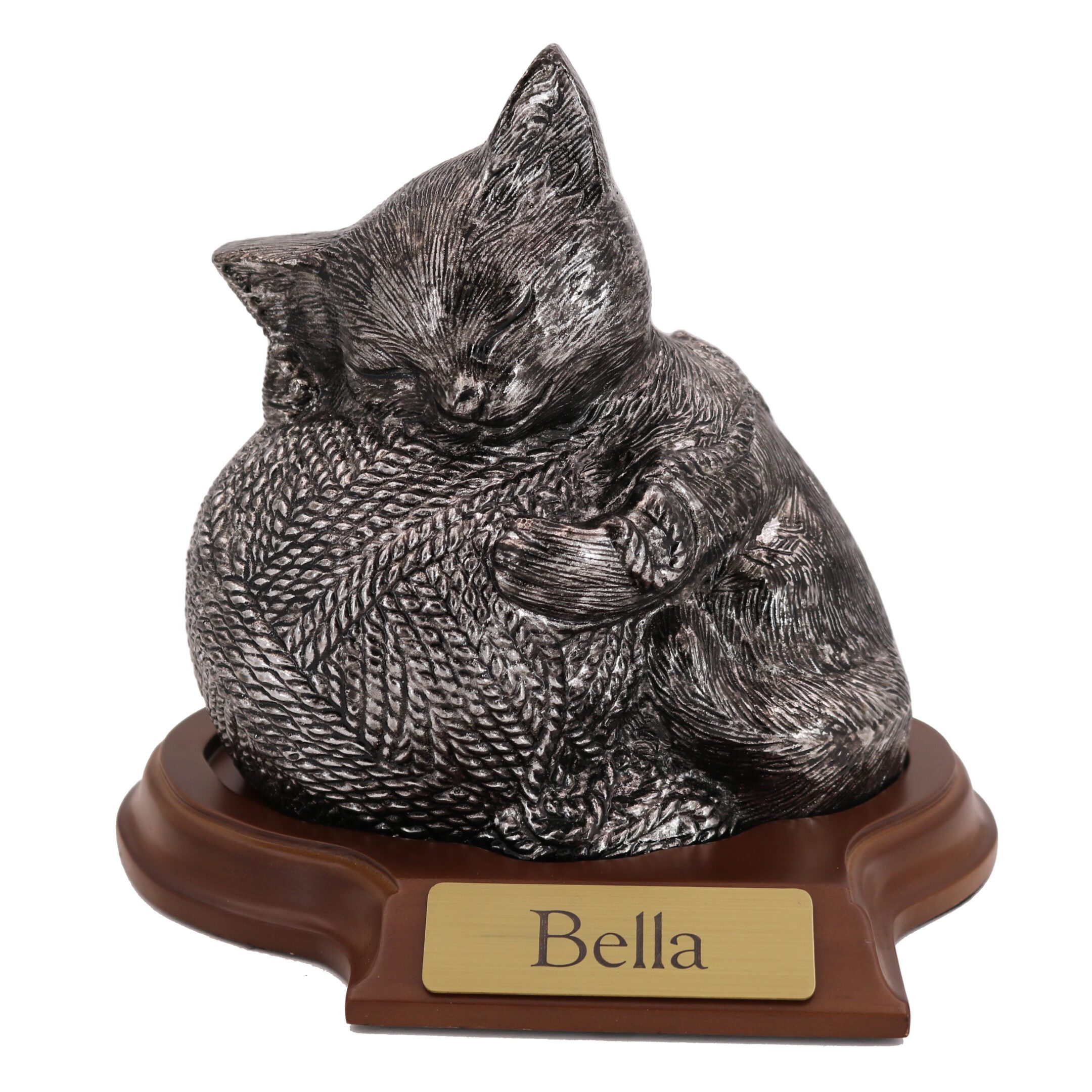 Brass Paw Print Jar Urn