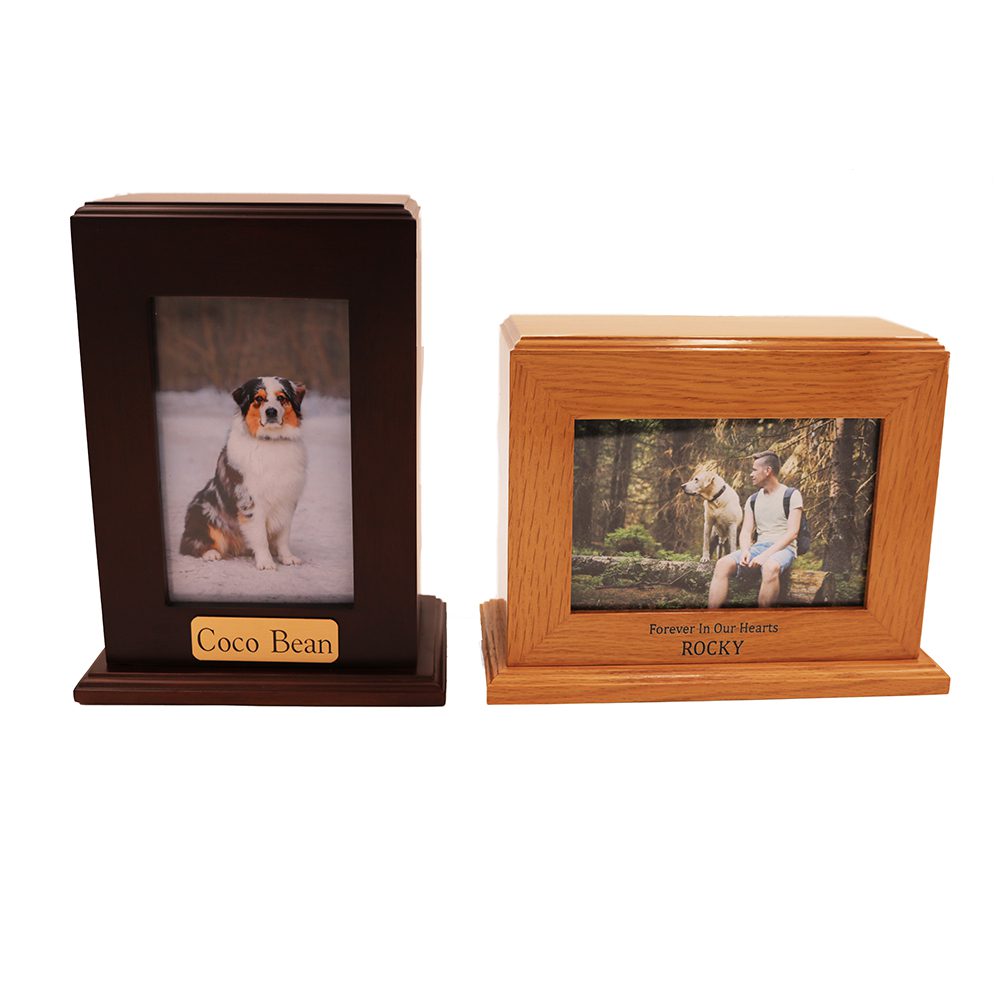 Framed Photo Urn