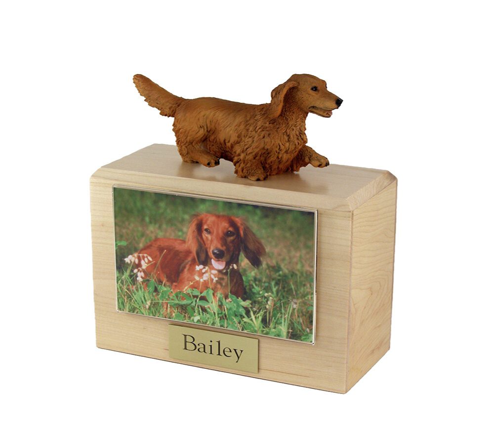 Photo Urn with Figurine